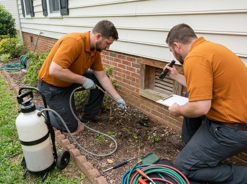 Termite Inspection and Liquid Soil Barrier Defense in Richmond, VA